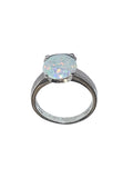 Sterling Silver 925 silver ring with opal stone - Nefertiti Jewelry - 250.00 - Ring