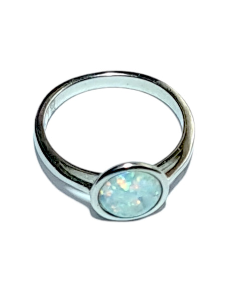 Sterling Silver 925 OPAL - Nefertiti Jewelry - 250.00 - Ring