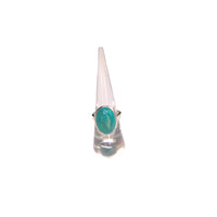 Turquoise Ring  - Sterling Silver - Nefertiti Jewelry - 490.00 - Ring