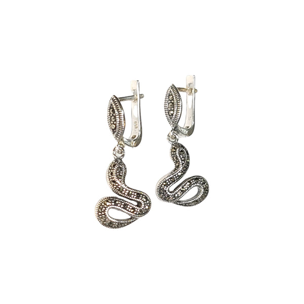 Details more than 188 diamond snake earrings