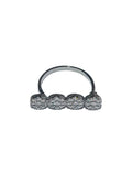 Solitaire Ring - Sterling Silver - Nefertiti Jewelry - 14 - 